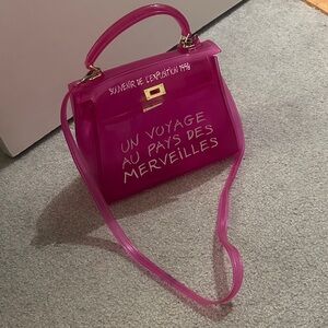 French Pink Handbag NWOT